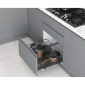 Deluxe Chrome Single Drawer Pull Out