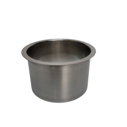 3" X 1-1/2" POLISHED STAINLESS STEEL TRASH GROMMET 6123-279
