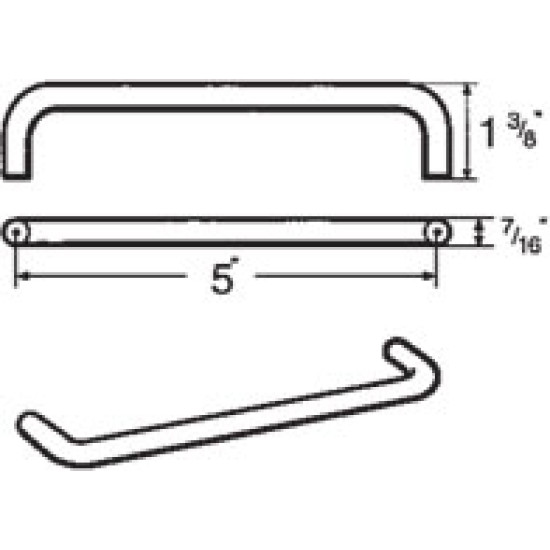 NYLON 5 Inch WIRE PULL  2537