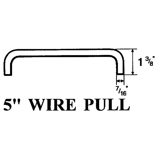 NYLON 5 Inch WIRE PULL  2537