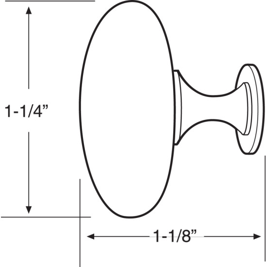 KNOB 30 m.m. DIA X 29 m.m. 7030