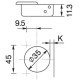 110º ECONOMY SOFT CLOSE FULL OVERLAY SNAP HINGE 110º ECONOMY SOFT CLOSE FULL OVERLAY SNAP HINGE