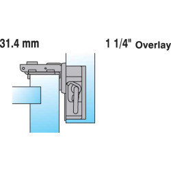 1 1/4" OVERLAY - NO DOWELS 4.600006