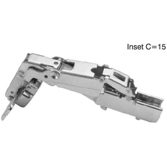 165 ANGLE OPENING SNAP HINGE including DOWELS 4.765500