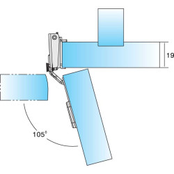 1 1/4" OVERLAY - including DOWELS 4.600014