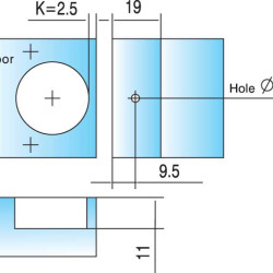 1/2" OVERLAY - including DOWELS 4.600010