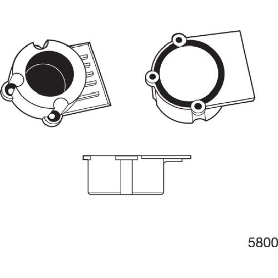 TOP SCREW ON LEG LEVELER 5800-000