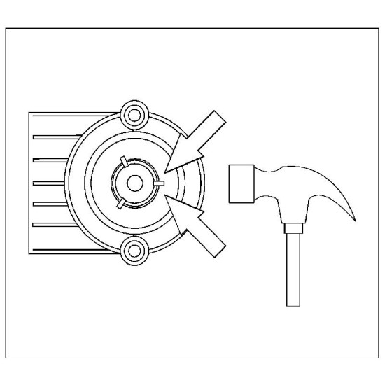 TOP 15 m.m. DOWEL LEG LEVELER  NO SCREW HOLES 5815-500