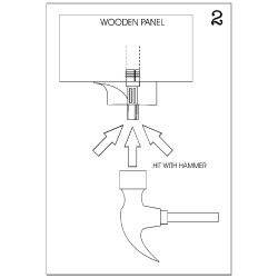 TOP 15 m.m. DOWEL LEG LEVELER 5815-000