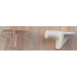 1/4 INCH PIN PLASTIC SHELF CLIP 5073