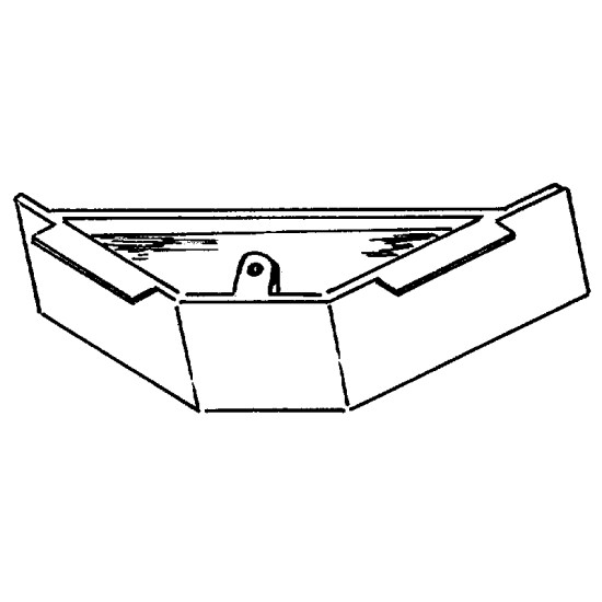 CORNER BRACE including FLANGE 6002-010