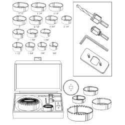 HOLE CUTTER KIT 