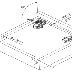 21 Inch UNDERMOUNT SOFT CLOSE FULL EXT. SLIDE 6.533U
