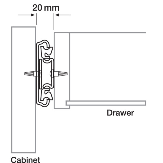12 Inch HEAVY DUTY 400LBS RATED FULL EXTENSION 6.1200-400
